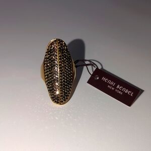 Henri Bendel Gold Ring Size 9